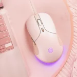 Inphic B8 Mute Light Emitting Wired Mice Home Office Gaming Computer Mouse - Image 2