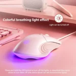 Inphic B8 Mute Light Emitting Wired Mice Home Office Gaming Computer Mouse - Image 7