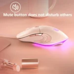 Inphic B8 Mute Light Emitting Wired Mice Home Office Gaming Computer Mouse - Image 8