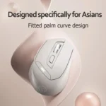 Inphic DR6 2.4G Wireless + Bluetooth 5.0/4.0 Tri-mode Charging Mute Office Gaming Computer Mouse - Image 7