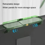 No Punching TV Set-top Box Adjustable Storage Shelf Monitor Computer Screen Holder Router Hanger - Image 6