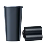 Simple Car Trash Can Automobile Storage Bin With Trash Bag