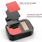 Car Removable Cardless ETC Slide Bracket Automotive Anti-Drop Holder - Image 3