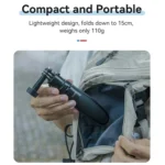 TELESIN Mini Selfie Stick Quick Release Tripod 15-40cm Adjustable Bracket For Sports Camera - Image 9