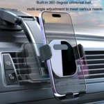 Car Suction Cup Dashboard Automatic Lock Mobile Phone Holder - Image 8