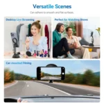 TELESIN Magnetic Suction Car Phone Mount 360 Degree Rotation Phone Holder - Image 11