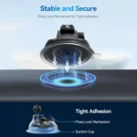 TELESIN Magnetic Suction Car Phone Mount 360 Degree Rotation Phone Holder - Image 7