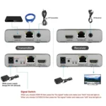 HDMI Single Cable 120m Transmitter / Receiver Extender 4K HD Transmitter - Image 6