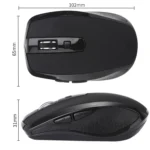6-Keys Type-C/USB-C Laptop Office Game Silent Wireless Mouse - Image 2