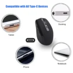 6-Keys Type-C/USB-C Laptop Office Game Silent Wireless Mouse - Image 8