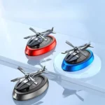 Car-Mounted Solar Rotating Airplane Aromatherapy Ornaments - Image 2