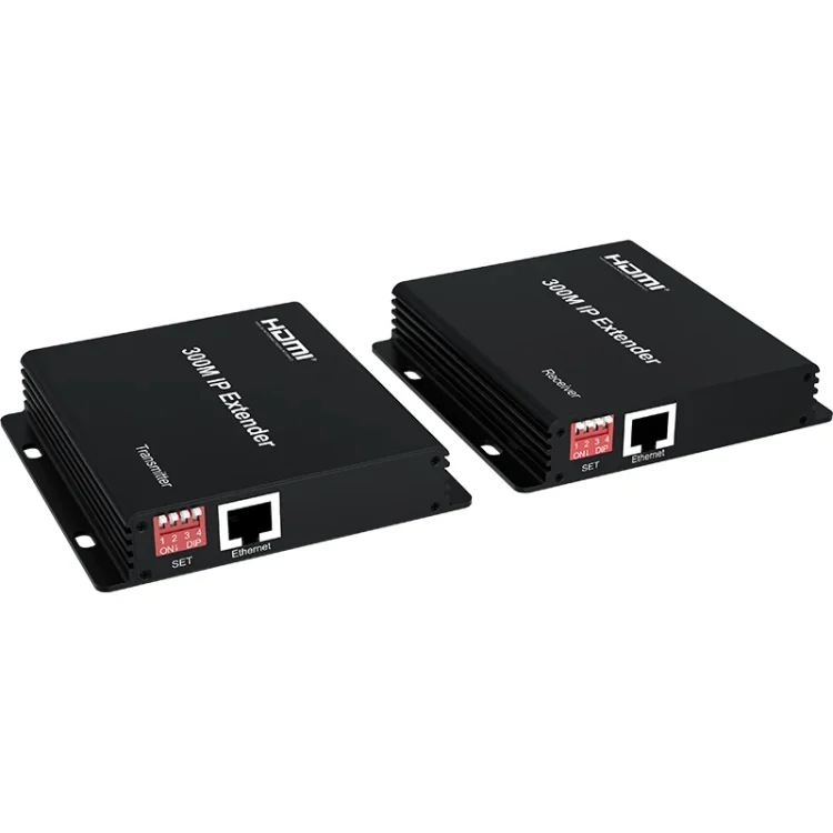 300m IP HDMI Extender HD Video Transmission, Transmitter + Receiver