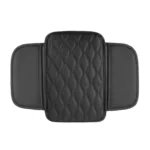 Car Armrest Box Leather Storage Heightening Pad