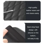 Car Armrest Box Leather Storage Heightening Pad - Image 4