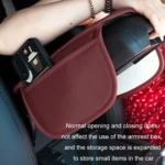 Car Armrest Box Leather Storage Heightening Pad - Image 6