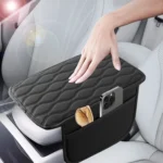 Car Armrest Box Leather Storage Heightening Pad - Image 8