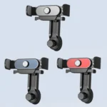 Car Air Outlet Mobile Phone Holder Automatic Lock Snap-on Navigation Holder - Image 2