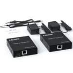 150m HDMI Network Cable Extender IP One To Many Computer Monitors, Transmitter+Receiver, US Plug - Image 3