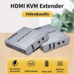 KVM 60m HDMI Network Cable Extender With Audio/Video Transmitter+Receiver, US Plug - Image 3