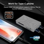 Dual M.2 NVME SSD RAID Array Mobile Hard Drive Enclosure Type-C USB3.2 GEN2x2 20G 586R - Image 9