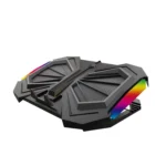 YL-017 2-Fans RGB Lighting Effect Silent Adjustable Speed Laptop Cooling Stand - Image 2
