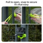 TELESIN Action Camera Mount Silicone Adjustable Mini Flexible Bracket For GoPro HERO / Insta360 / DJI Action Camera - Image 8