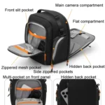Cwatcun D140 Shoulder Crossbody Camera Storage Bag Shockproof Dropproof Leisure Outdoor Small Bag - Image 6