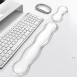 Cool Silicone Keyboard Wrist Rest Mouse Pad Relieve Wrist Fatigue - Image 2