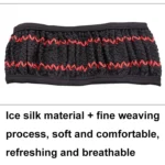 Universal Car Steering Wheel Ice Silk Non-slip Breathable Protective Cover - Image 4