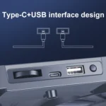 NUOXI C300 Dual-fans RGB Light Adjustable Laptop Radiator Lifting and Folding Cooling Stand - Image 9