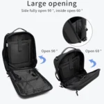 Ozuko Business Laptop USB Backpack Men Schoolbag - Image 6