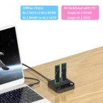 SSD Copy Machine M.2 SATA/NVME Mutual Copy Clone Online Read / Write HDD Enclosure - Image 7