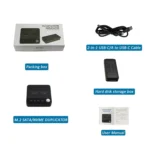 SSD Copy Machine M.2 SATA/NVME Mutual Copy Clone Online Read / Write HDD Enclosure - Image 9