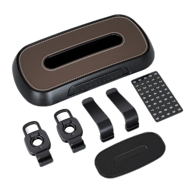 TBD06052804_B1.webp Car Sun Visor Hanging Sunroof Seat Back Tissue Box - Image 2