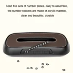 Car Sun Visor Hanging Sunroof Seat Back Tissue Box - Image 3