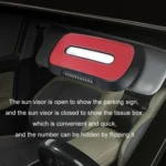 Car Sun Visor Hanging Sunroof Seat Back Tissue Box - Image 6