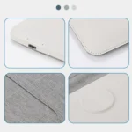 5 In 1 Laptop Sleeve With Wireless Charging Mouse Pad Desk Mat For 12-14 Inch Laptops - Image 9