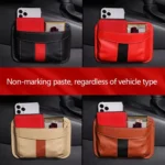 Multifunctional Car-Mounted Adhesive Mesh Bag For Storage Hanging Bags - Image 2