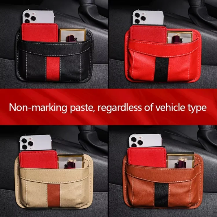 TBD06052981_B1.webp Multifunctional Car-Mounted Adhesive Mesh Bag For Storage Hanging Bags - Image 2