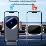 Car Wireless Charging Outlet Navigation Mobile Phone Holder - Image 5