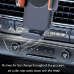 Car Wireless Charging Outlet Navigation Mobile Phone Holder - Image 7