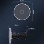 Car Wireless Magnetic Atmosphere Light Mobile Phone Holder - Image 2