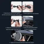 Car Wireless Magnetic Atmosphere Light Mobile Phone Holder - Image 11