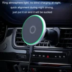 Car Wireless Magnetic Atmosphere Light Mobile Phone Holder - Image 5