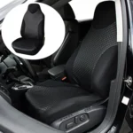 Car Leather Stitching One-piece Front Seat Cover - Image 2