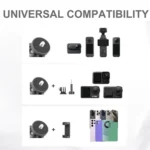 Magnetic Aluminum Alloy Ball Head Mount for Sports Cameras and Mobile Phones - Image 6