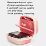 Cwatcun H45 Mini Storage Bag Small Microslice Digital Camera Bag PU Waterproof Hard Shell Bag - Image 7