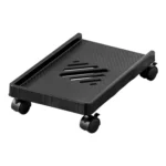 Computer Host Bracket Desktop Chassis Mobile Tray Base Heightening Rack with Pulley - Image 8