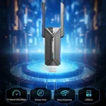 COMFAST CF-983BE WiFi7 Tri-Band 6500Mbps USB Wireless Network Adapter PC Network Card - Image 2