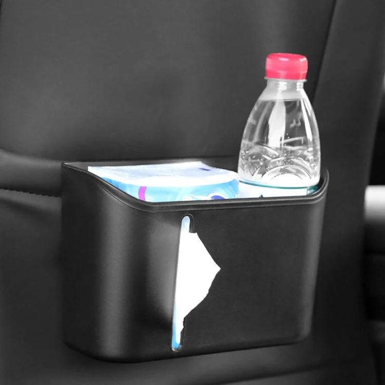 TBD06053619_B5.webp Multifunctional Car Seat Back Storage Box Rear Seat Tissue and Beverage Rack - Image 6